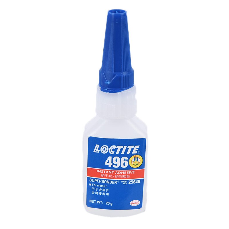 20ml Instant Adhesive Gule 401 403 406 414 415 416 495 496 Quick Dry Stronger Super Glue Multi-Purpose Repair Tools Universal: ZHG137-496