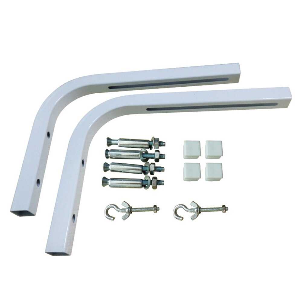 Universal Projector Screen Stand L-Bracket Wall Hanging Mount Adjustable Extension Stand Screws Hook Screen Placement: Default Title