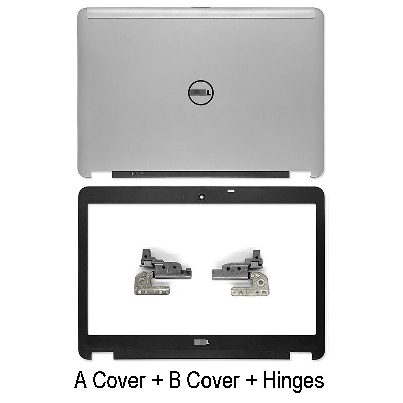 For Dell Latitude E6440 Series Laptop LCD Back Cover Front Bezel Hinges Palmrest Bottom Cover 099F77 07VNN5 Non Touch