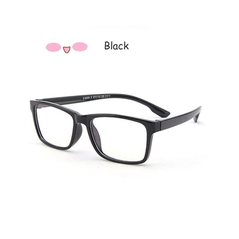 Flexible Blue Light Kids Glasses Optical Frame Children Boy Girls Clear Computer Transparent Blocking Anti Reflective Eyeglasses: 1