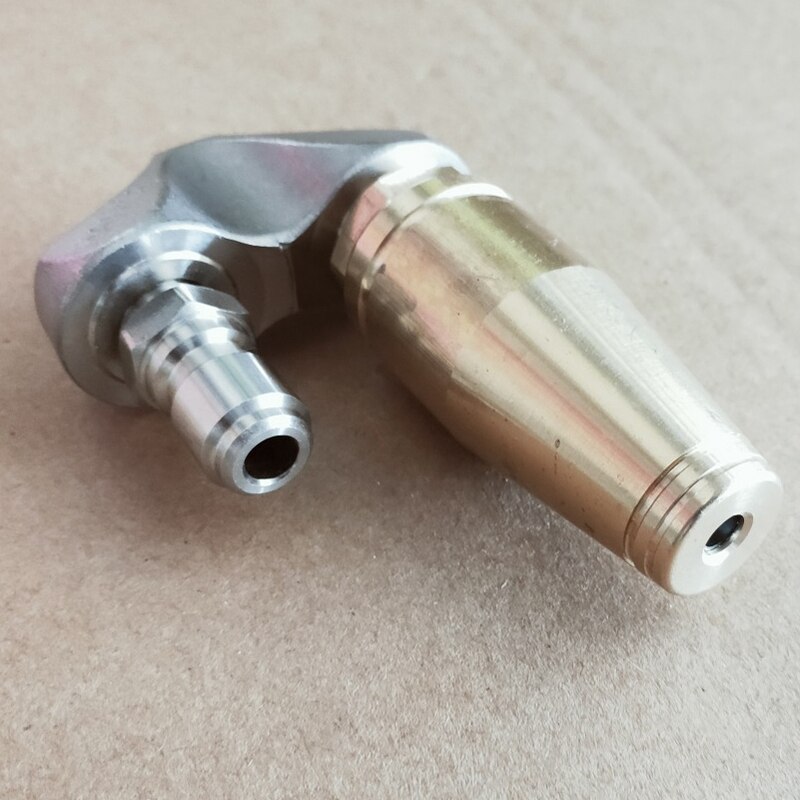 Cleaning Nozzle Reverse Turbo Nozzle with 3/8 Inch Quick Connect Fitting