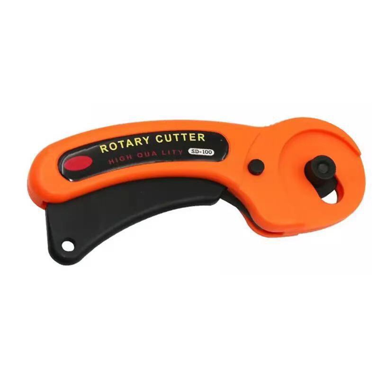 Cutter Rotatif Avec 3 Lames De Rechange 45 Mm – Sécurité Verrouillable, Pour Couture, Tissu, Papier, Matelassage