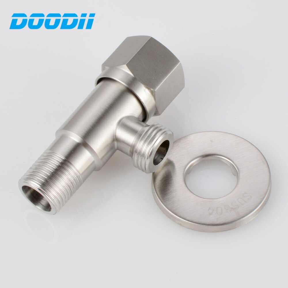 Doodii Bathroom Hardware Accessories two-way Angle Valve Toilet Bidet Shattaf Diverter Equal Joint Filling Valve adapter
