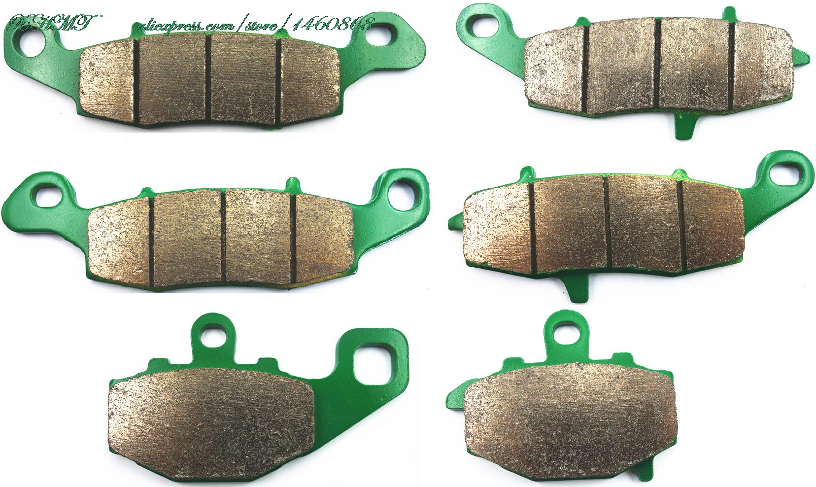 Rear Brake Pads GPX400R 87-88 ZZR400 90-92 GPX600R 88-96 ZZ-R600 90-93 GPX750R E - Foto 7