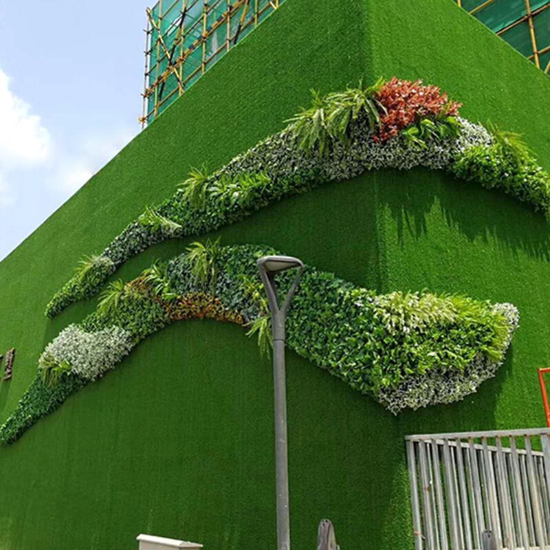 60x40cm Green Lawn Leaf Backdrop Photography Artificial Lawns Landscape Carpet Wall Decoration