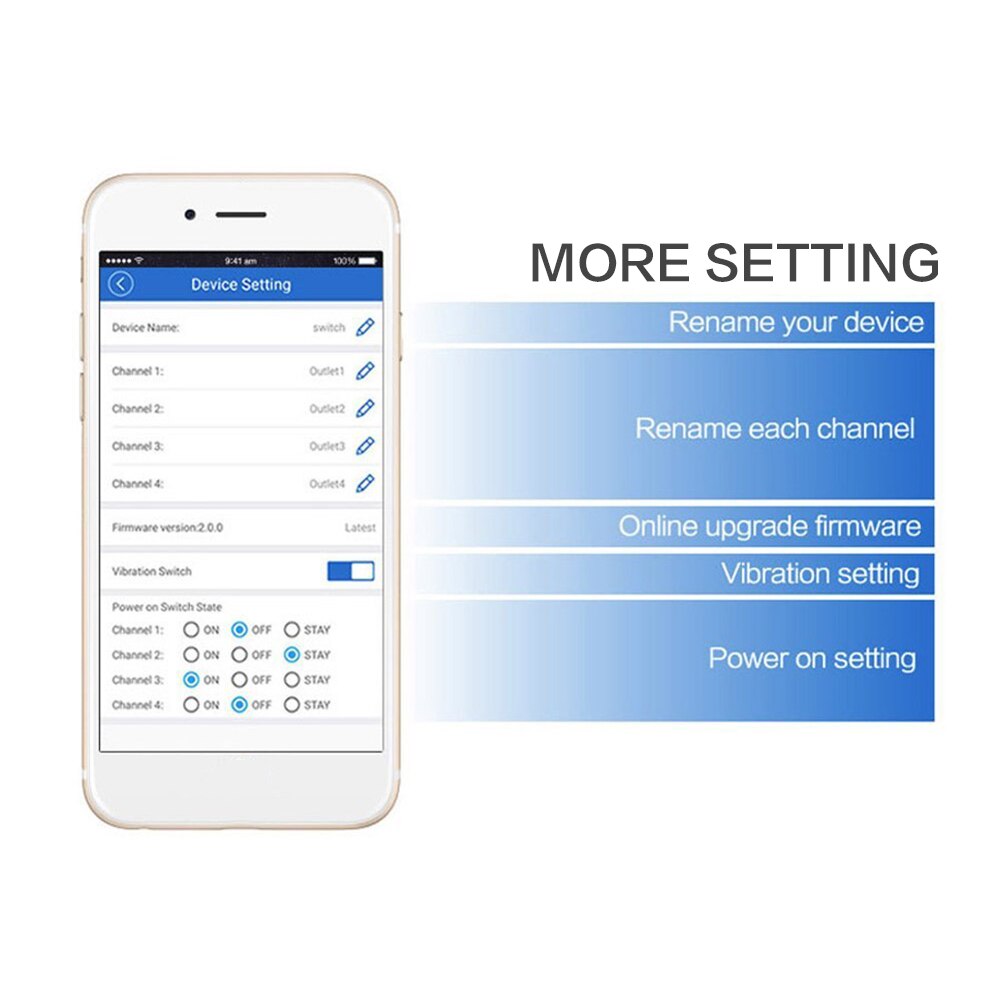 Sonoff 4CH Pro R2 4 Gang Inching Self-Locking Interlock WiFi RF Smart Switch