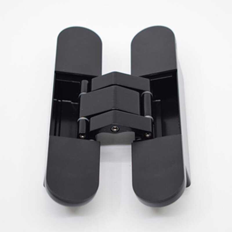 Hidden Door Hinges Invisible Hinges Concealed Hinges Zinc Alloy 180 Degree Swing Hinge 3 Way Adjustable Butt Hinge (1 Hinge)