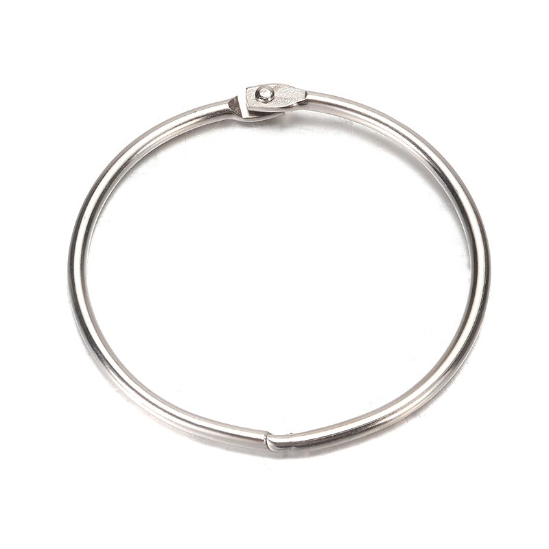 1/5Pcs Keychain Extra Large Hinged Keyring Split Ring Key Ring Keyfob 60mm 76mm Diameter Keyring Home DIY Jewelry Accessories