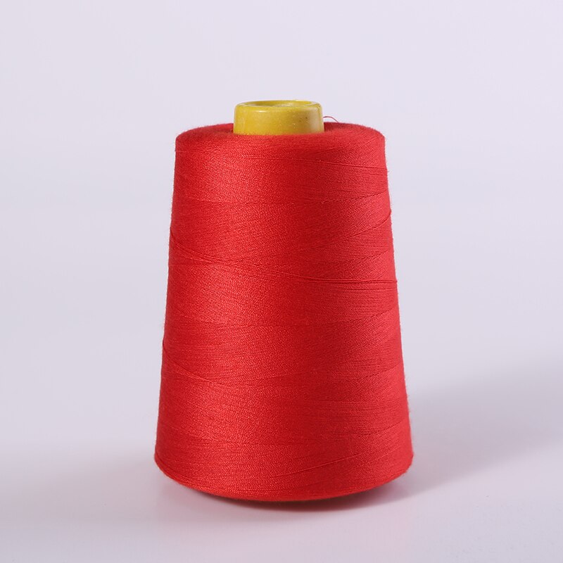 3000 Meter Orange Industrie Overlock-nähmaschine Polyester Thema NäHenne Linie (19/farbe): rot