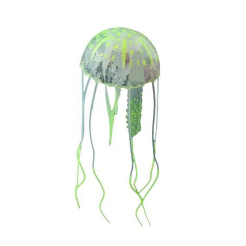 6 stuks gloeiende kwallen ornament decoratie voor aquarium vissenkom  c6ue