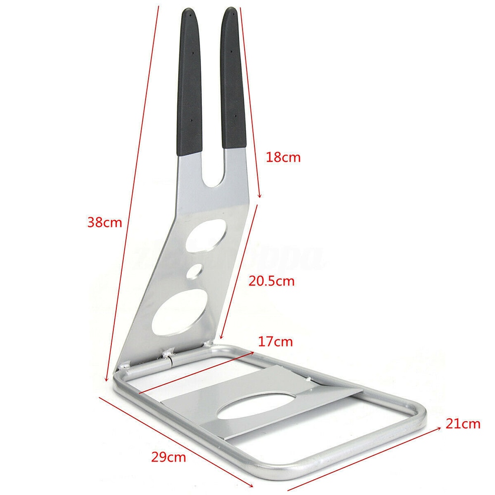 Nicht-Slip Bike Stand Tragbare Hinten Seite Robust Mountainbikes Fahrrad Stehen Fahrrad Ständer Dreieck Hinten Hub Berg