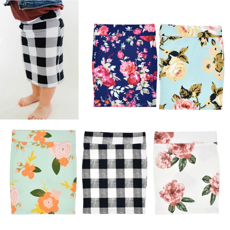 Skirts Toddler Baby Clothes Kids Girl Printing Pencil Skirts Summer Skirt Child Baby Girls Clothing 0-3Y