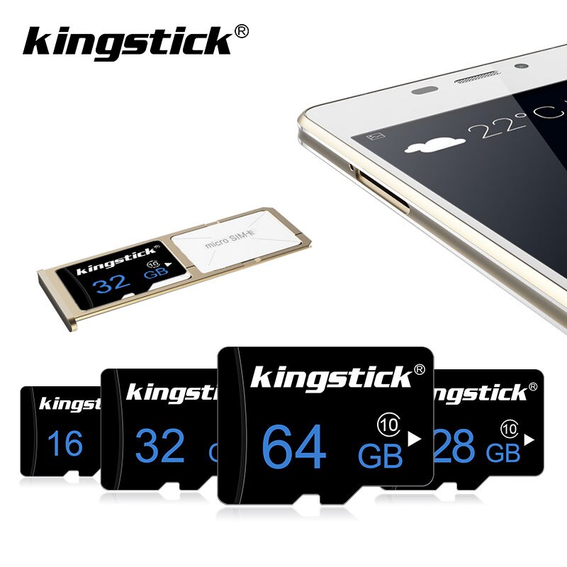 Micro SD Kaart - 256GB 128GB 64GB 32GB 16GB 4GB 8GB 512GB - 100MB/s C10 Snelheid - Adapter Meegeleverd