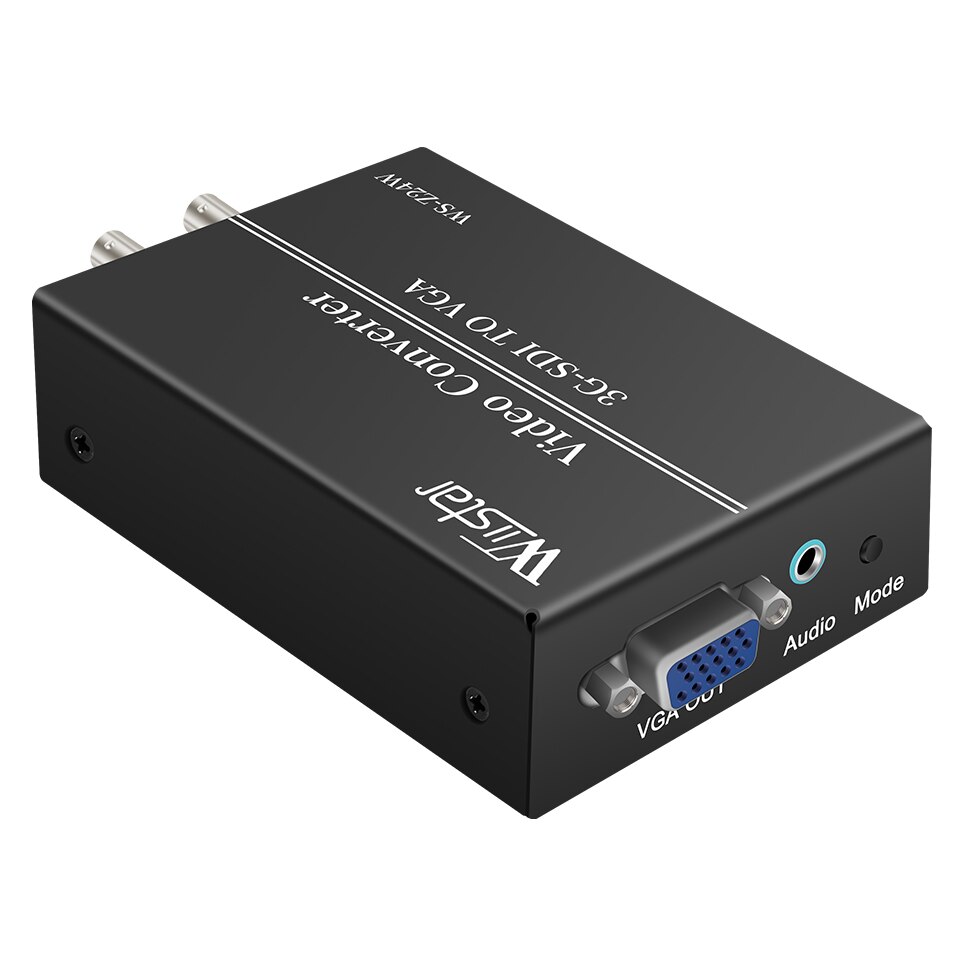 Wiistar Sdi Video Audio Converter Sdi Naar Vga Sdi Audio Video Converter Sd Hd 3G Sdi Naar Vga + audio Converter Voor Monitor