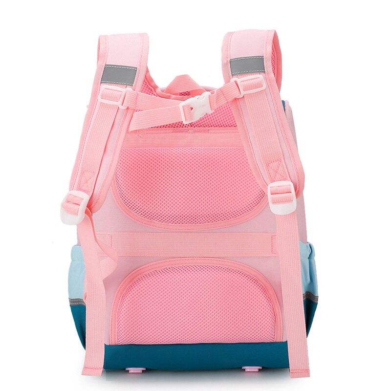 Macarons Girls School Bags for Grade 1-3-5 Boys Primary School Children Backpack Candy Color Light Orthopedic Satchel Portfolio