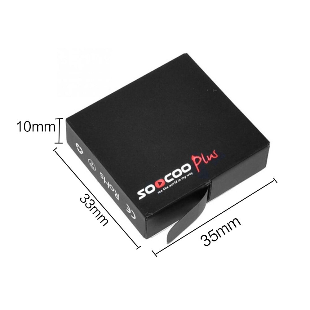 TUYU SOOCOO – chargeur de batterie S300/S200, Original, haute capacité, 4.53V, accessoires pour caméra d&#39;action