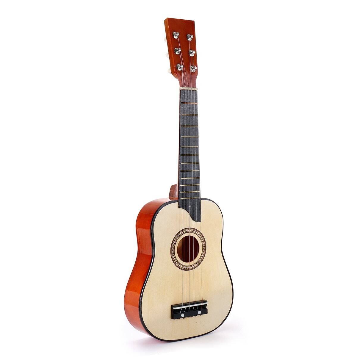 25 Inch Akoestische Gitaar Kinderen Gitaar 6 String Gitaar Houten Snaarinstrument Met Pick En String Voor Beginner: Wood