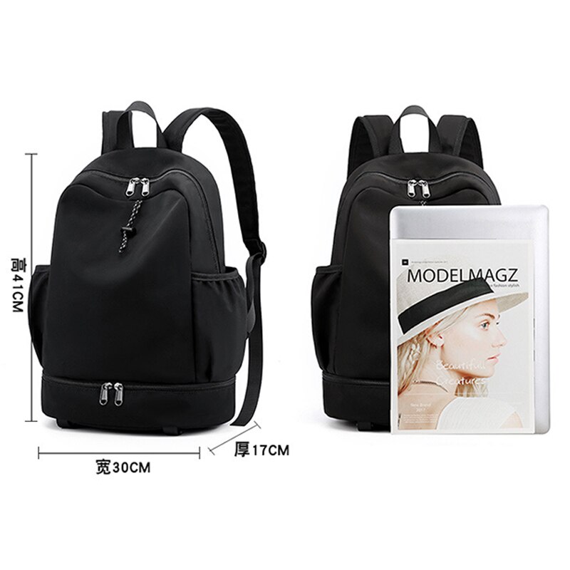 Freizeit Teen Rucksack Männer Schwarz Oxford Casual Student Rucksack Hohe Schule Tasche für Teenager Jugend Bagpack Große Kapazität