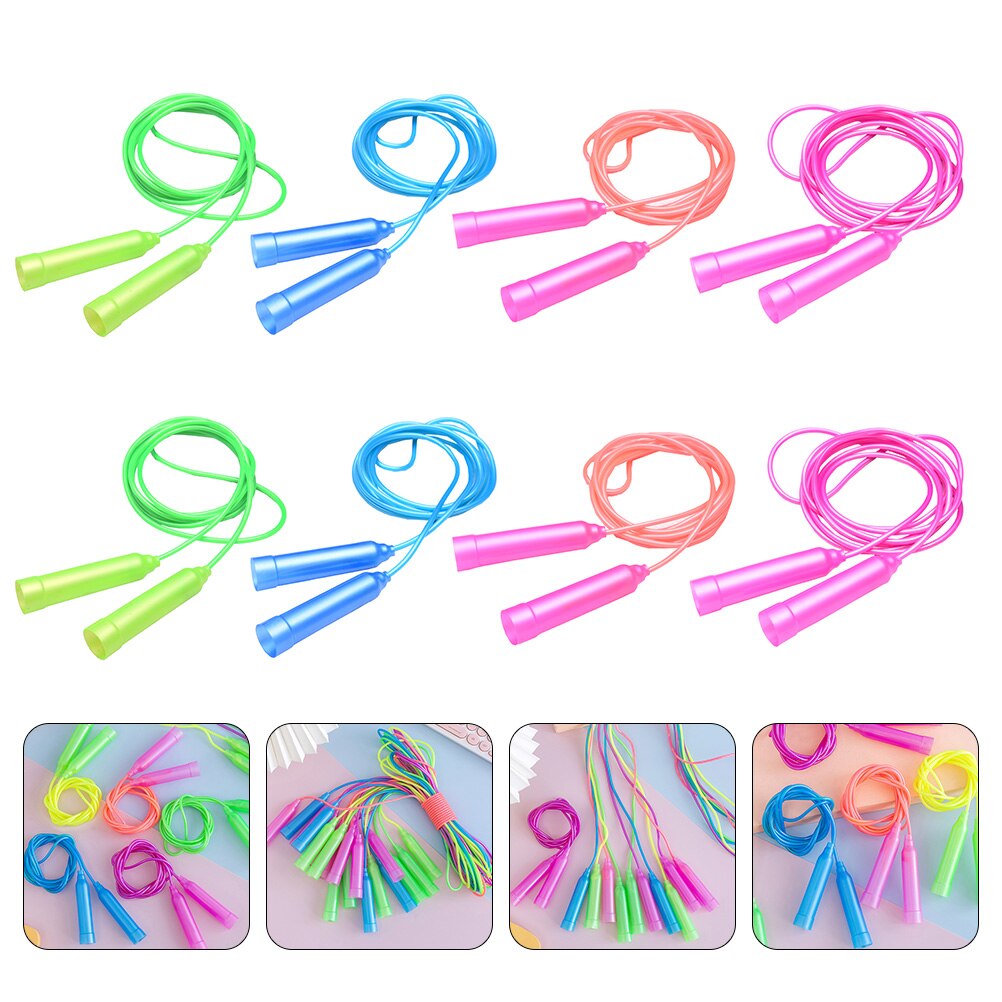 16 pieces sports fitness jump rope skipping rope fitness jump rope for indoor use