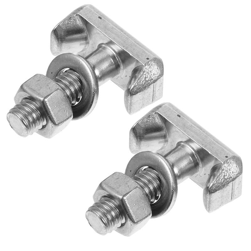2pcs Car Screw T-Bolt Battery Cable Terminal Stainless Steel Automobiles Bolts Car Accessories