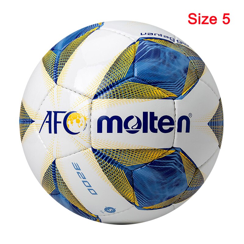 Molten Soccer Ball Original Official Size 4 Size 5 Team Sports Training Match Football League Balls futbol bola: F5A3200-A Size 5