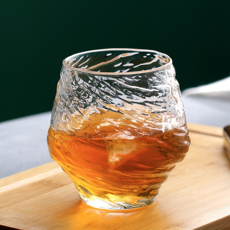 Japanse Edo Art Whisky Glas Glimmertjes Niche Xo Drank Glas Loodvrij Whisky Wijn Glazen Met Houten Box Brandy vaso