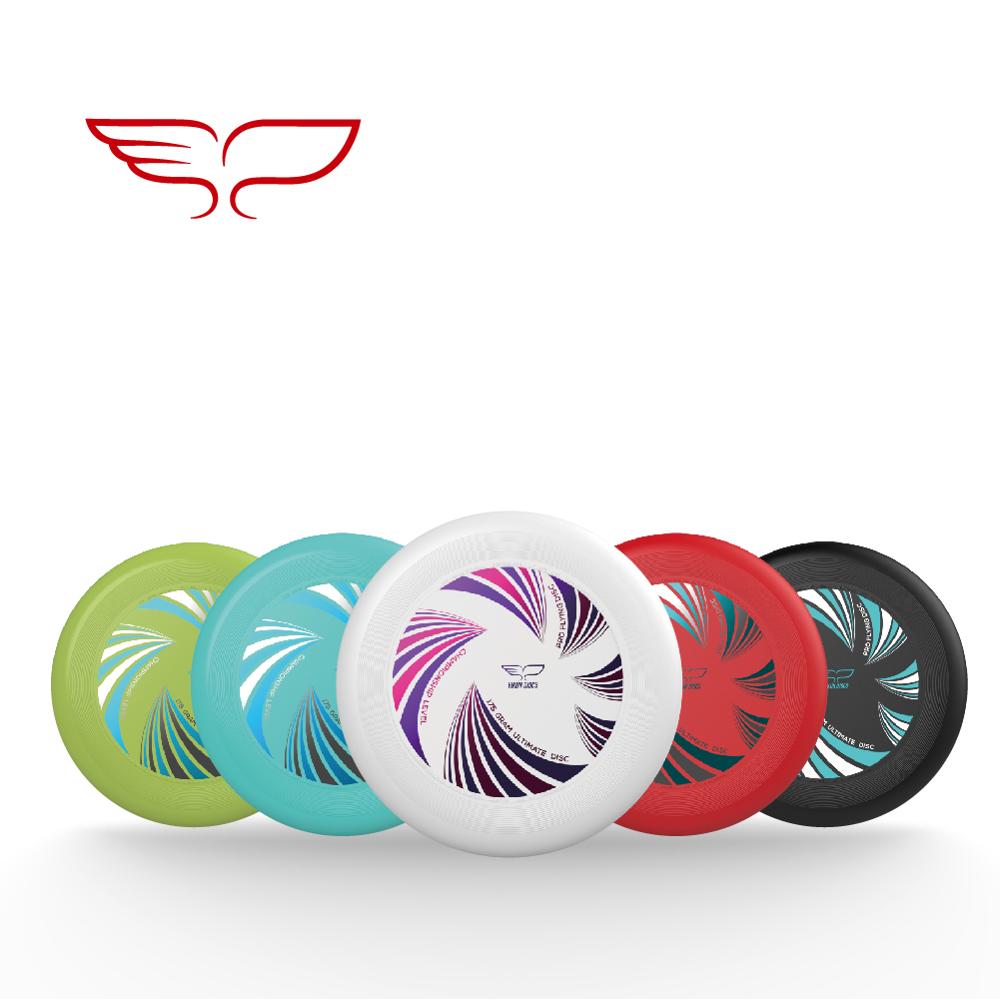 Yikun Professionele Ultimate Flying Disc Gecertificeerd Door Wfdf Voor Ultieme Disc Concurrentie Sport Vele Colors175g-wave