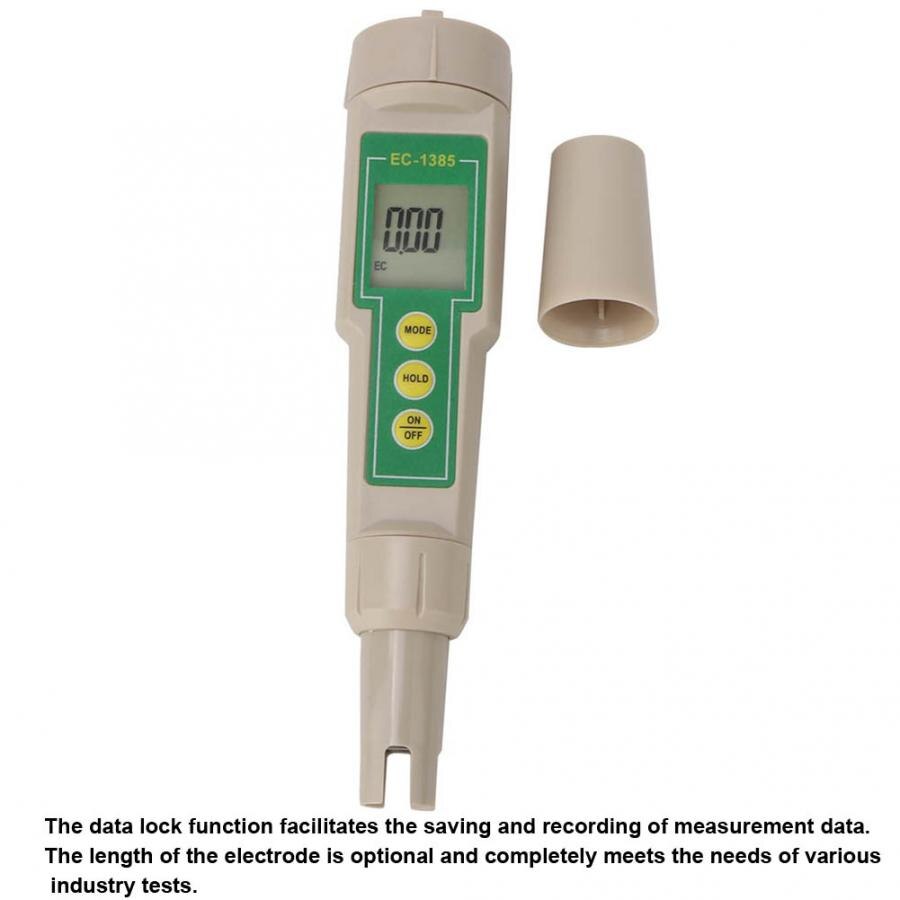 EC-1385 PH Meter 3 in1 EC/CF/TDS Tester/ Water Conductivity Tester PH Measuring Tool