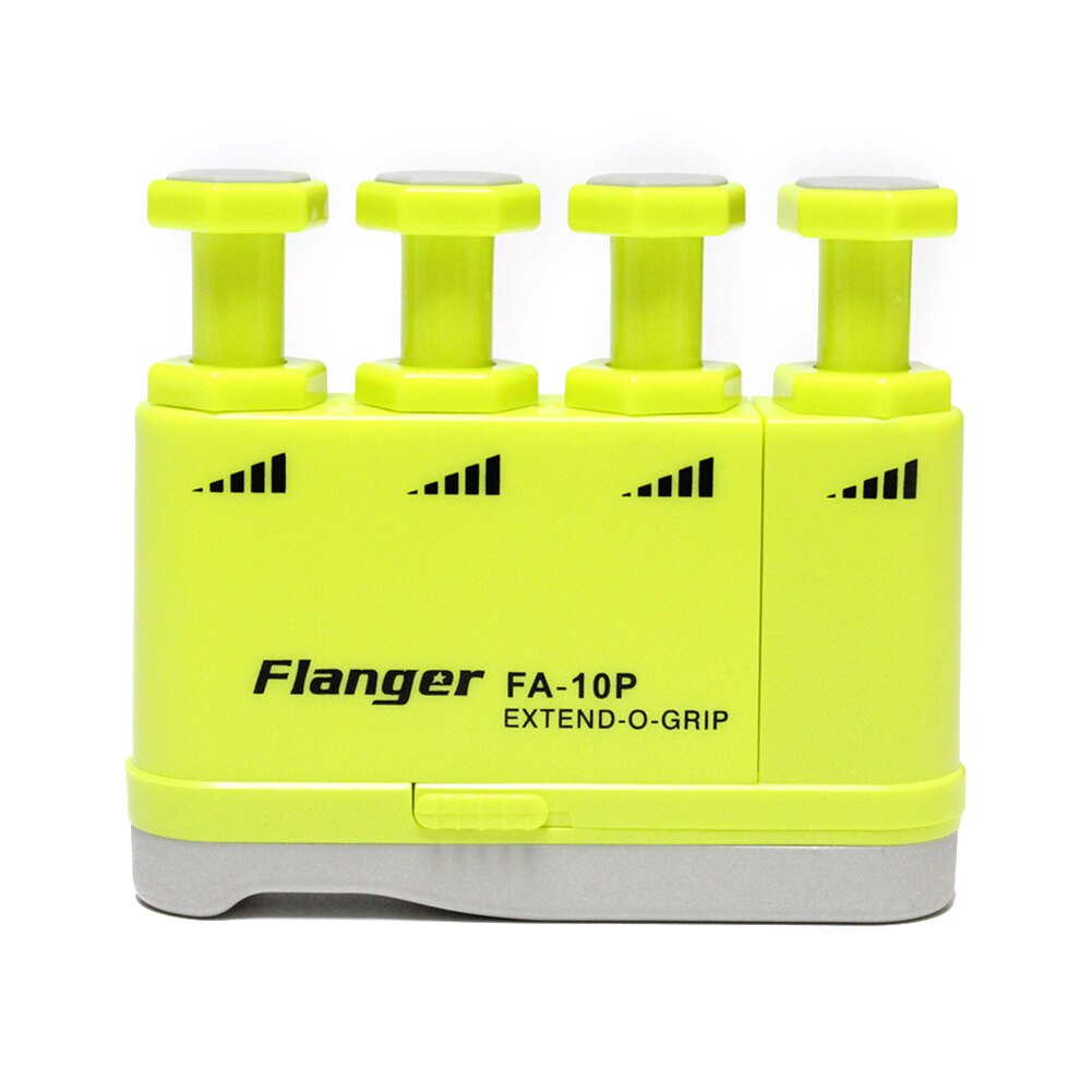 Flanger-ejercitador de dedos para Piano, corrector de dedos para guitarra con agarre de mano, sensibilidad, fuerza, potencia, herramientas de entrenamiento: Verde