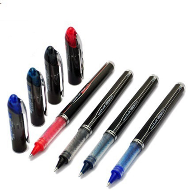 1pc stylo Gel UNI Mitsubishi 0.5/0.8mm Vision Elite espace UB-205 à bille stylos à billes de Type droit grande capacité fournitures d'écriture