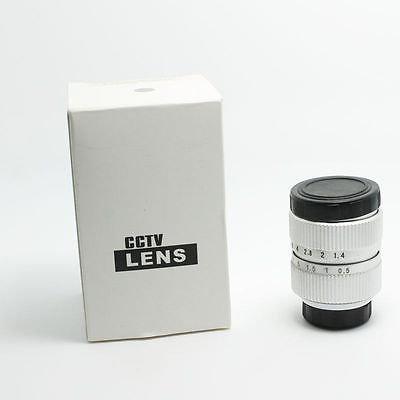 FUJIAN 25mm f/1.4 c mount cctv f1.4 lens voor micro 4/3 m4/3 nex GX1 OM-D 1 zilver