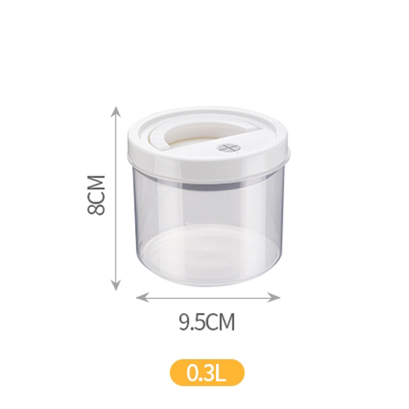 Joybos Potten Voor Bulk Granen Plastic Opslag Container Voedsel Keuken Opbergdoos En Organisatie Bulk Container Koelkast Opslag: 0.3L