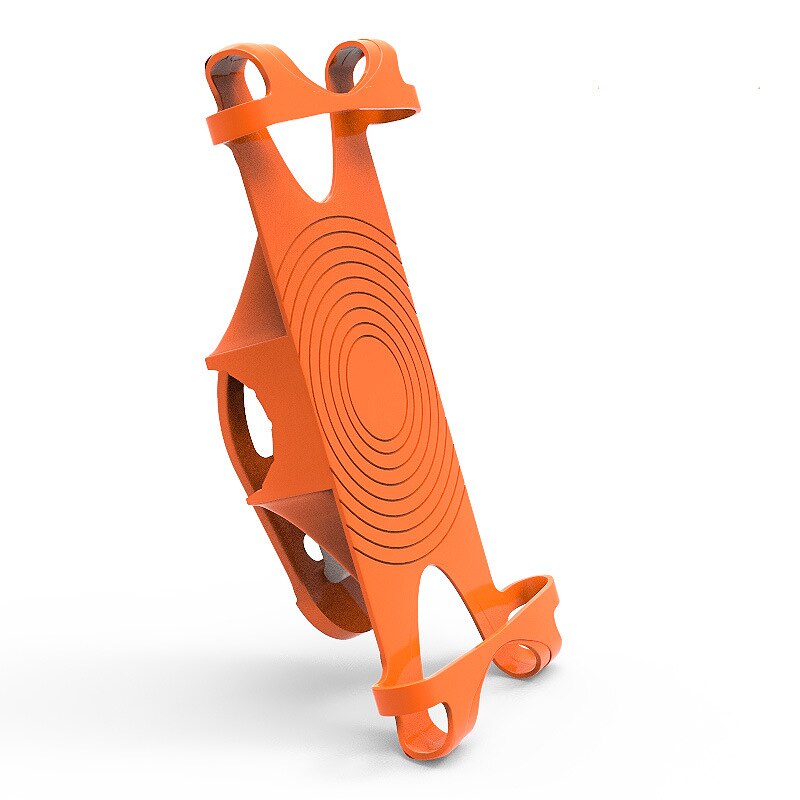 Sireck 6.0 tommer berøringsskærm vandtæt vejcykel telefonholder monteret cykel forrør styr smart mobiltelefon holder: Ssjj 012 orange