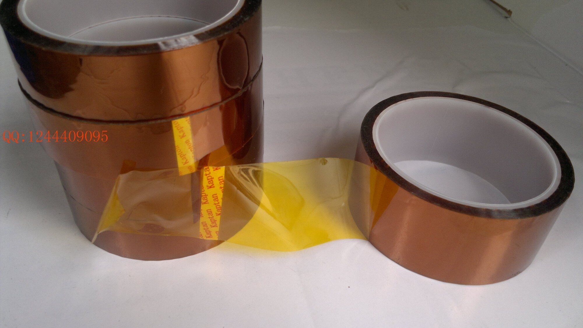 Kapton Film Polyimid Kupfer Hohe Temperatur Klebeband für Elektronische Industrie Länge 30M, breite 3mm-25mm