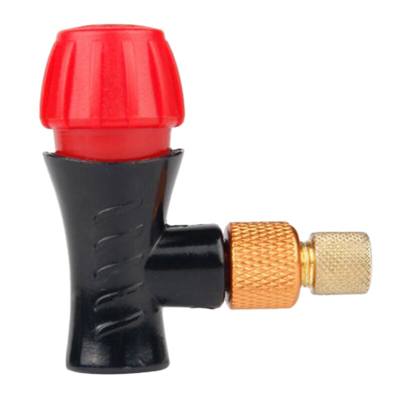 Bicycle Air Pump Valve Portable CO2 Air Bottle Valve Head Schrader&Presta Valve Universal Mtb Air Inflator Accessories