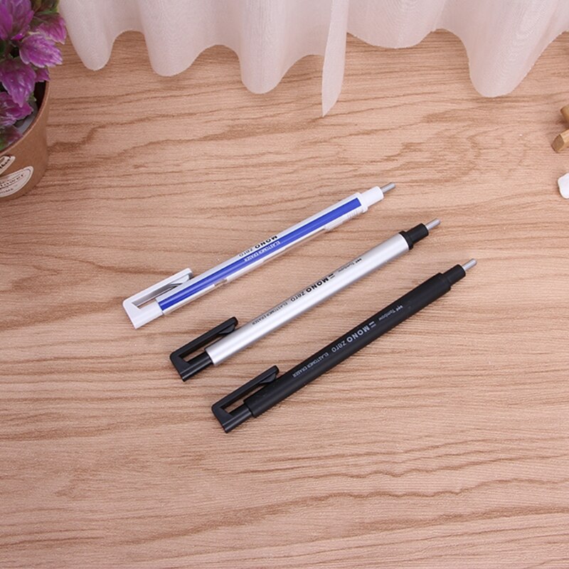 Round Tip Eraser Refill Pack Ultrafine Pencil Rubber Perfect Revise Details