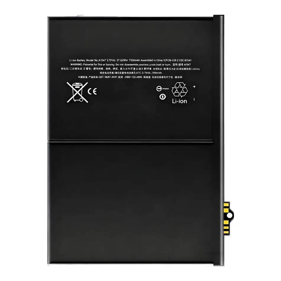 Batería para Apple ipad 1 2 3 4 5 6 7 8 9 10 Air 1 2 5 A1547 A1403 A1315 A2197 A1395 A1484 A2588 A2589 A2591 5900mAh-11560mAh