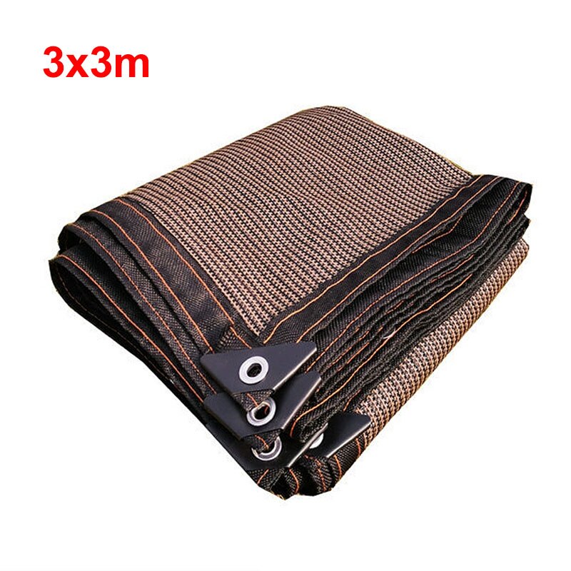 9 Sizes Sun Shade Snail Summer Garden Sun Shade Net Outdoor Shade Sail Balcony Camping Shelter Patio Awning: 3x3M Shade Sail