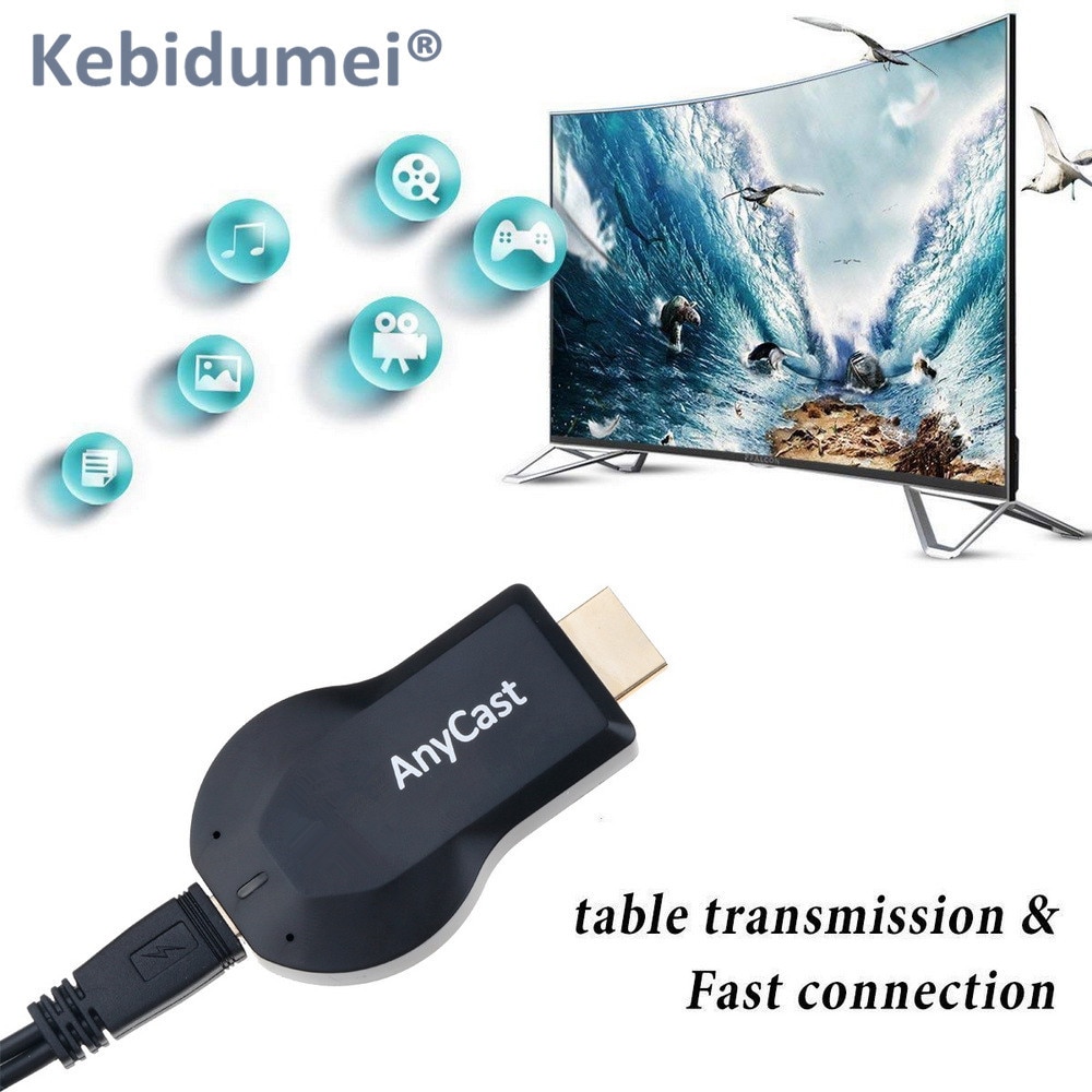 1080P Hdmi Tv Stick Wireless Wifi Beeldscherm Tv Dongle Receiver Anycast M2 Plus Voor Airplay Voor Dlna Miracast