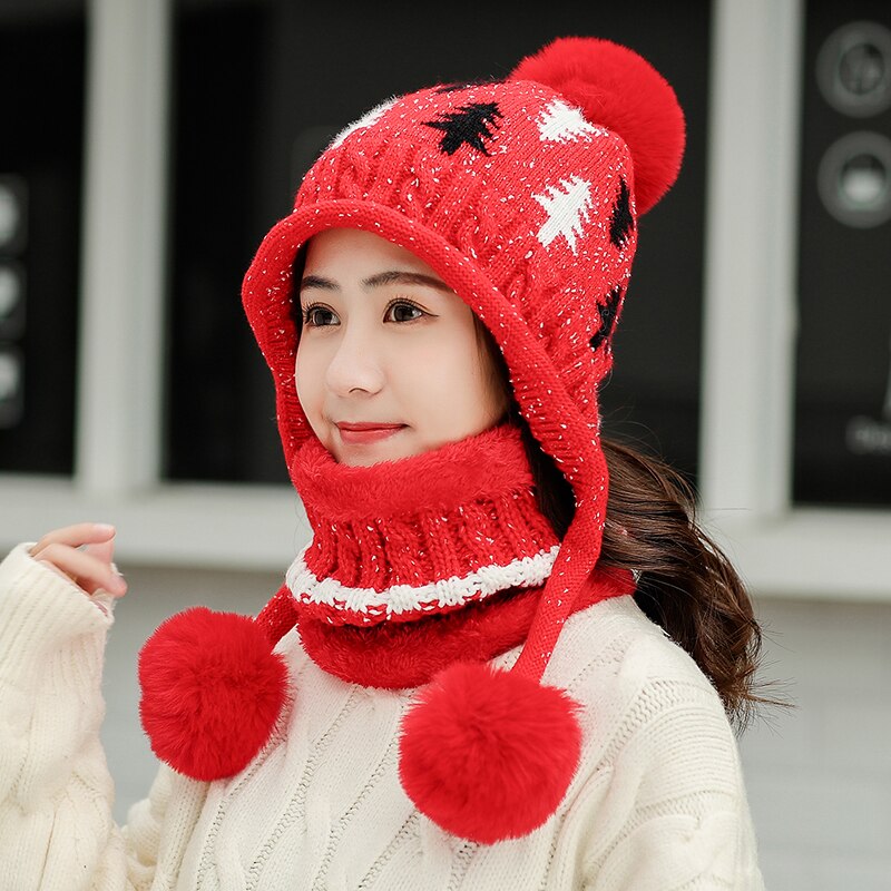 2019 Donne di Inverno Berretti Cappelli con Tre – Grandado