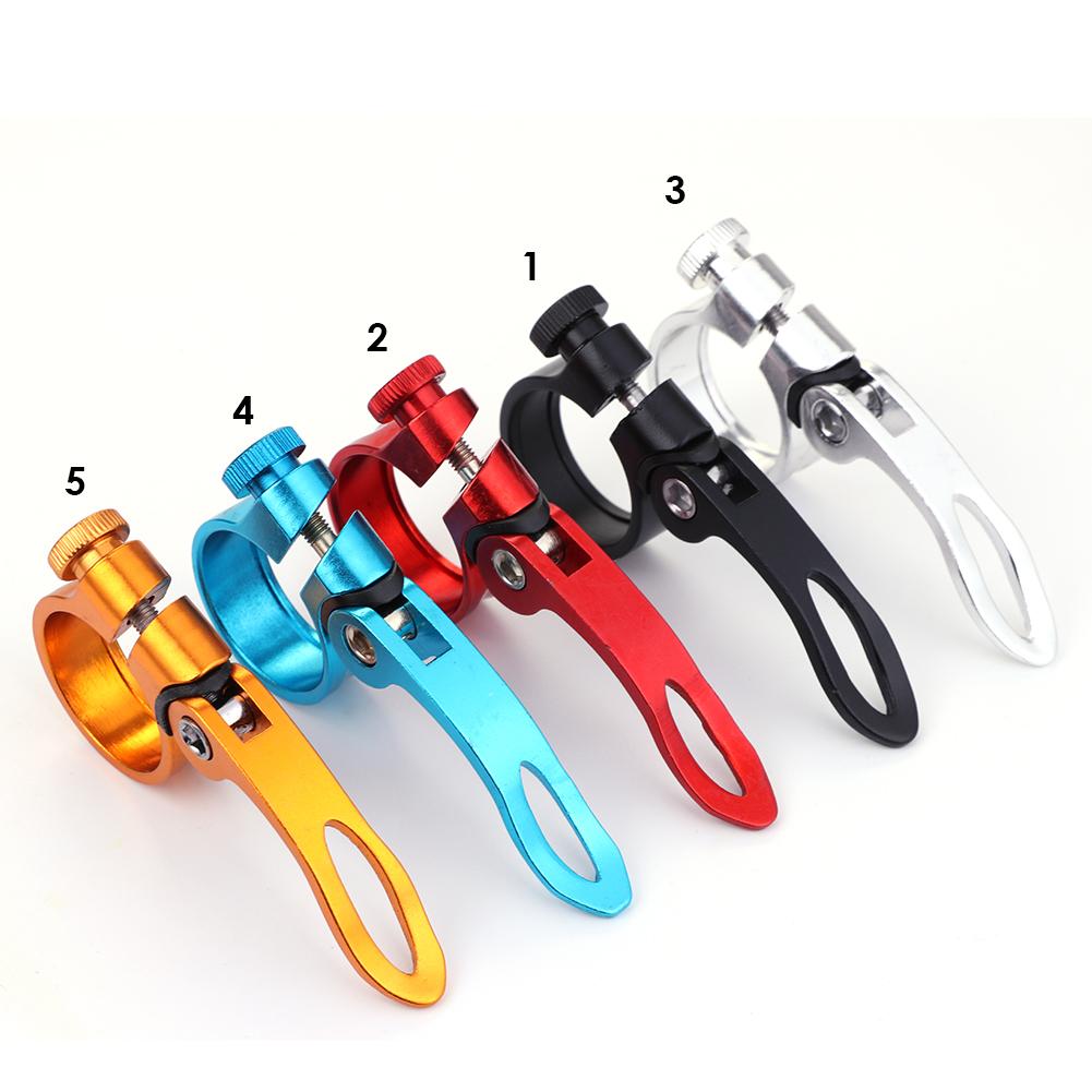 Fiets zadelpen aluminium 31.8mm zadelpenklem snelspanner mtb fiets zadelpen buisklem mtb mountainbike zadelpenklem