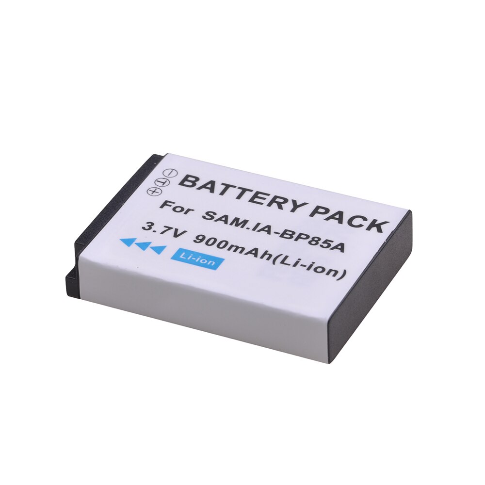 2pcs 900mAh 3.7V IA-BP85A BP85A BP-85A BP 85A Replacement Camera Li-ion Battery for Samsung ST200 ST200F PL210 WB210 SH100.