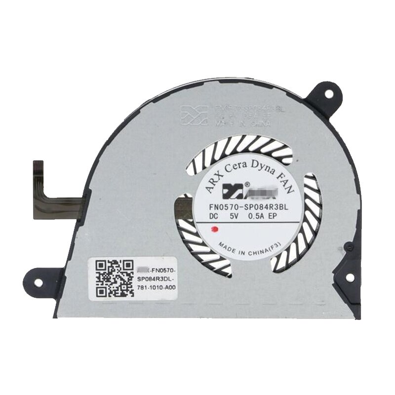 BRTRADING Original CPU Cooling fan RZ09-0196 Compatible blade stealth (12.5" RZ09-0168) FN0570-SP084R3BL DC5V 0.5A DYNY FAN