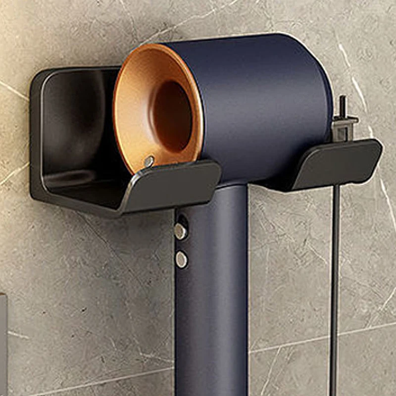 Haartrockner Halfter Wandt rockner Wiege Glätte isen ständer Haartrockner Organizer Kasten Toiletten gebläse Halfter Regal Schlecht zubehör: Gelb