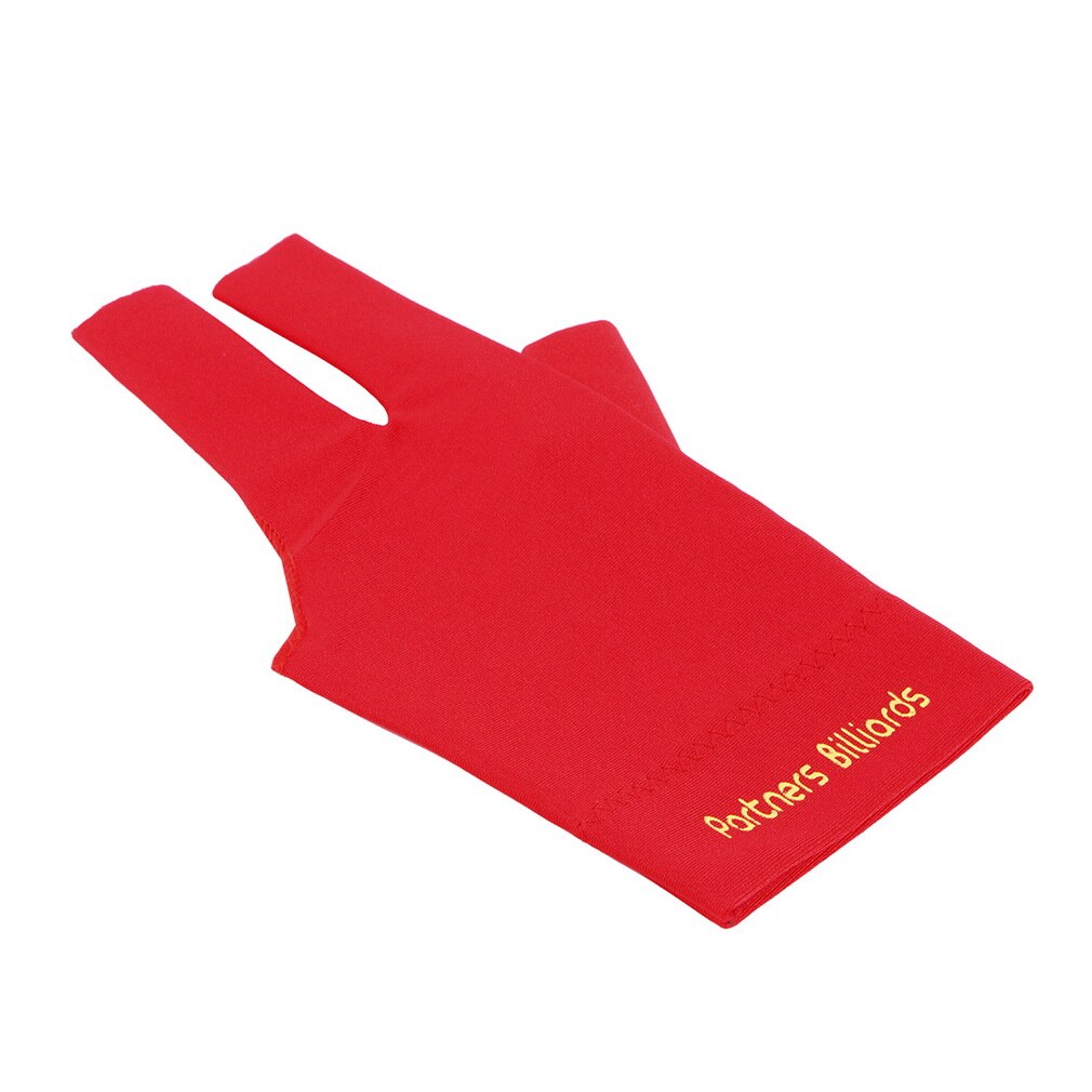 Spandex Snooker Biljart Cue Handschoen Zwembad Linkerhand Open Drie Vinger Accessoire