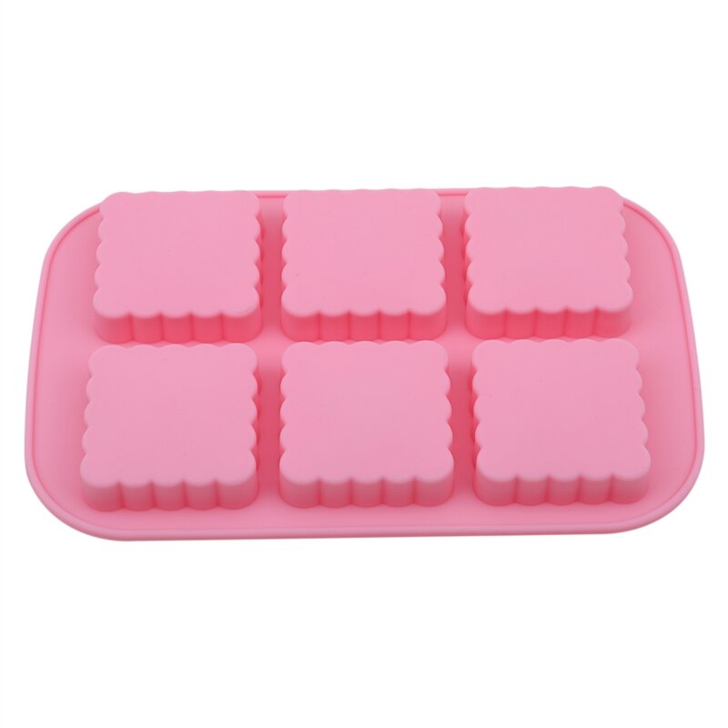 Vierkante Siliconen Mooncake Bakken Mallen Zelfgemaakte Voedsel Ambachten Ambachten Zeep Maken Hand Tool Cakevorm