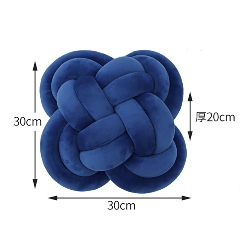 Bumpers Kussen Knoop Kussens Baby Knuffel Kussen Wieg Bumper Weven Bescherming Kussen Pad Accessoires YYJ006