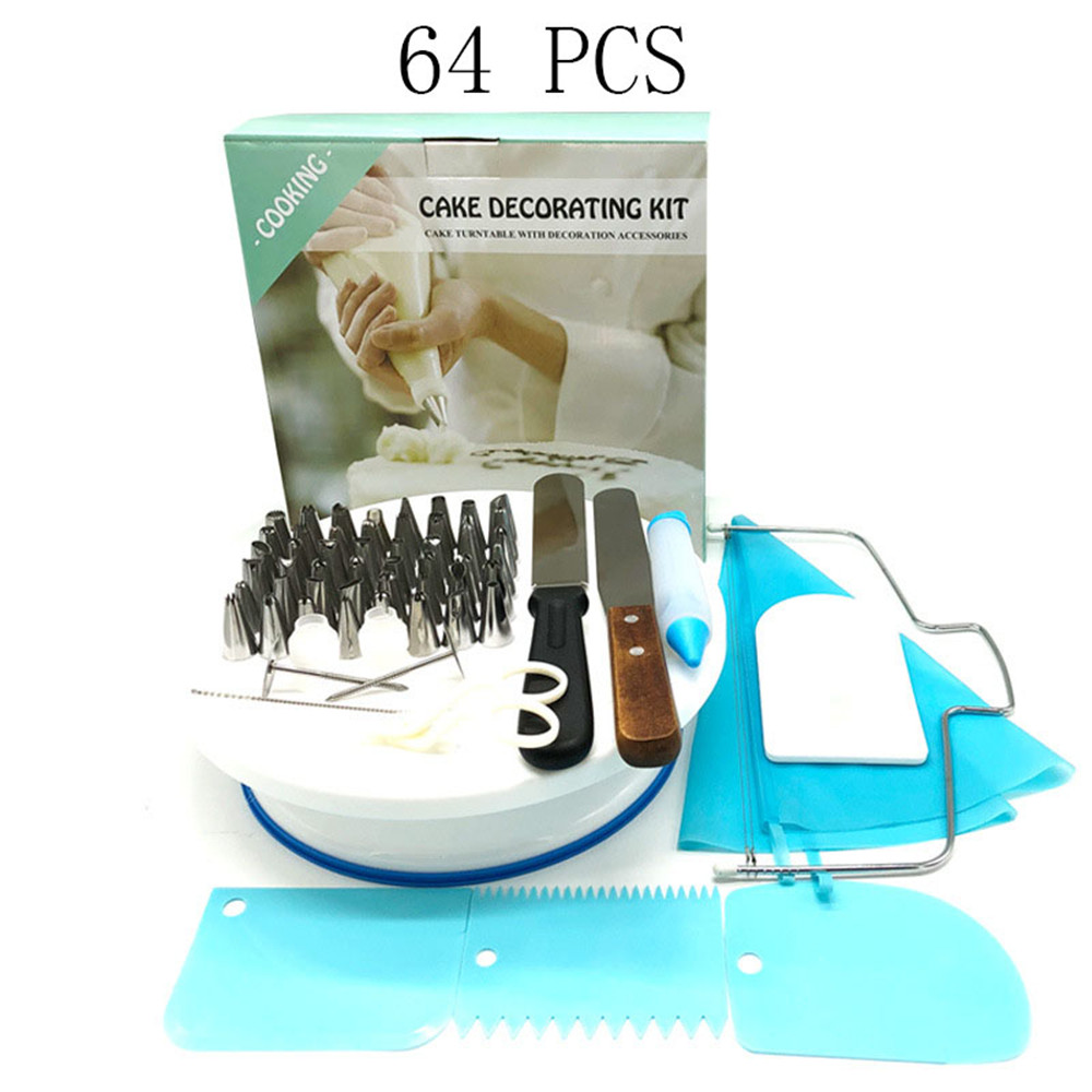 58 PCS Stainless Steel Nozzles Pastry Icing Cake Piping Cake Decorating Tools Globular Nozzle Pastry Bags: C2051