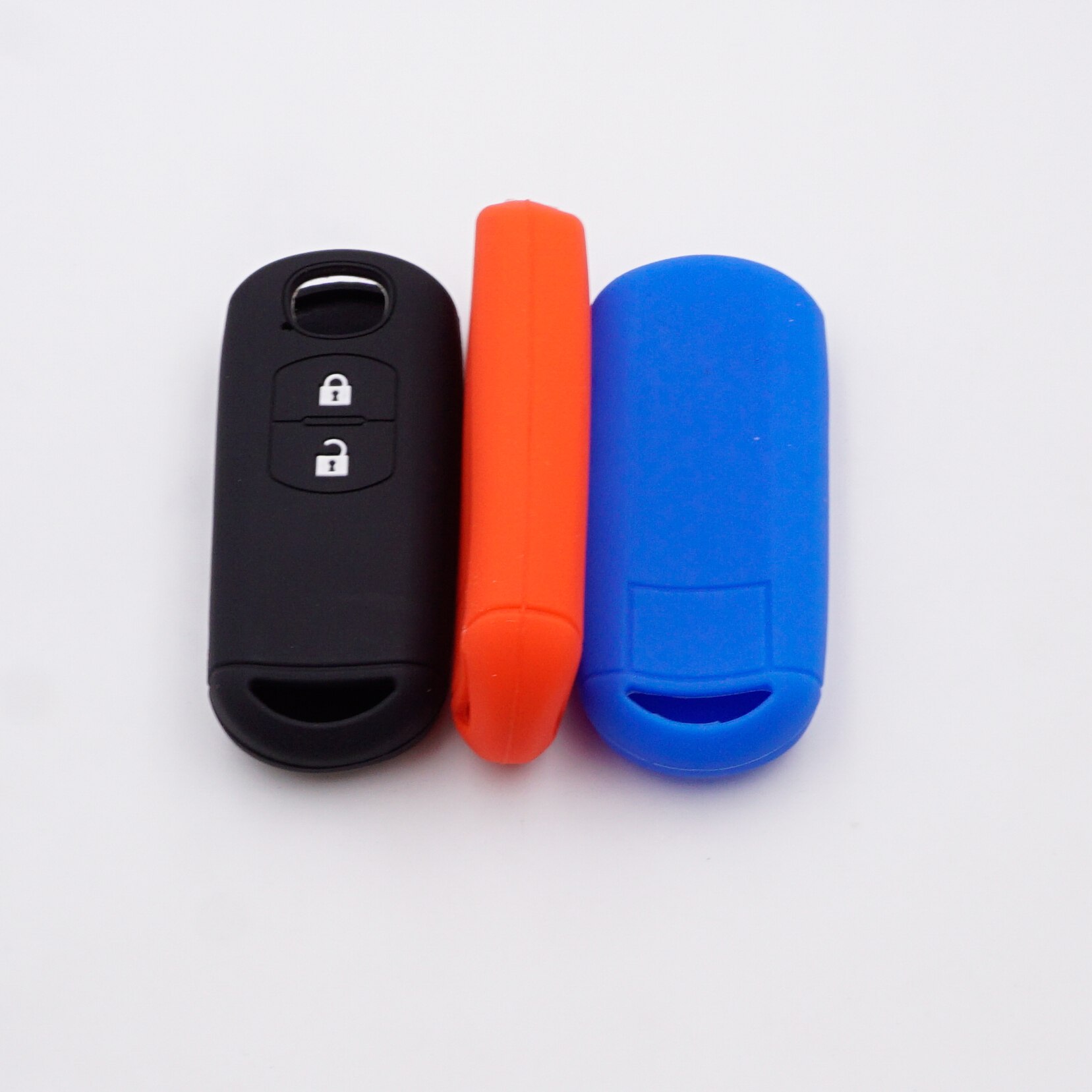 Xinyuexin-funda de silicona para llave de coche, 2 botones para Mazda 2, CX-5, Atenza, CX-7, CX-9, CX-3, CX-4, MX5