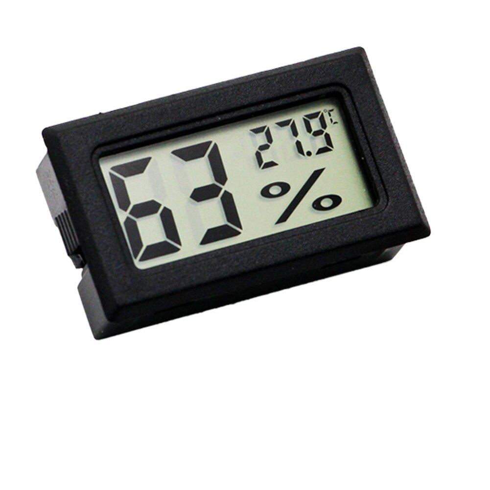 Medidor de humedad 2 en 1 para coche, herramientas de medición para interior y exterior, higrómetro Digital montado en la pared, termómetro para el hogar, 8 unids/set por juego